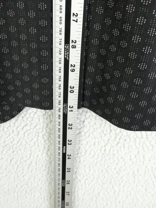 Tiger Of Sweden Blazer Mens 50 40L Black Geometric One Button Vented Peak Lapel - Picture 7 of 16